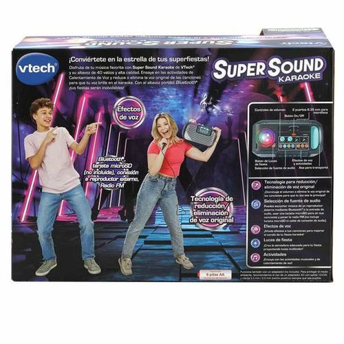 Głośnik z Mikrofonem Karaoke Vtech Super Sound na Arena.pl