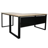 Biurko narożne prawe blenda Halifax naturalny 160 MebleKreator