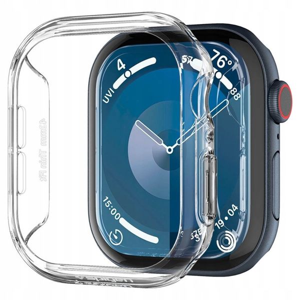 SPIGEN THIN FIT APPLE WATCH 10 (42 MM) CRYSTAL CLEAR zdjęcie 2