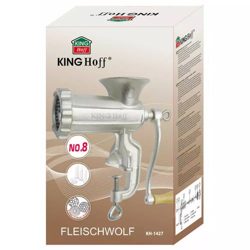 ŻELIWNA MASZYNKA #8 DO MIELENIA MIĘSA KINGHOFF KH-1427 na Arena.pl