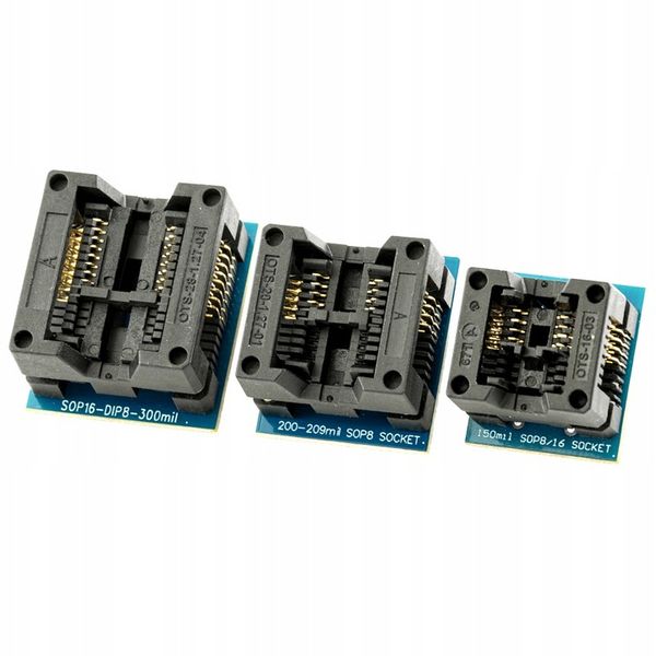 MEGA zestaw programator EEPROM i Flash EZP2019+ BIOS SPI I2C klips adapter zdjęcie 10