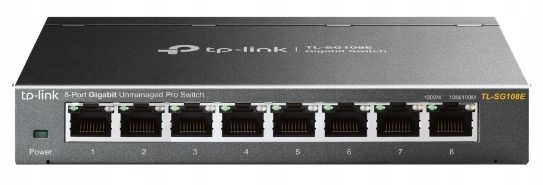 TP-LINK TL-SG108E SWITCH 8 PORTÓW GIGABIT 1000MB/s zdjęcie 12