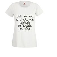 ŚMIESZNA Koszulka TOP T-SHIRT tekst Mała Mi nadruk