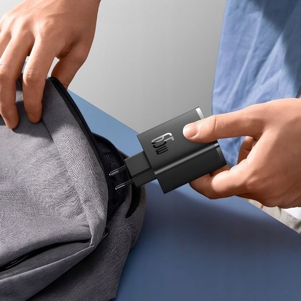 Ładowarka Baseus Cube Pro Fast GaN5 2C+U 65W USB-C zdjęcie 12