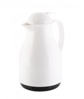 Termos konferencyjny Axentia 1 l wkład szklany obudowa tworzywo biały połysk