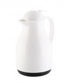 Termos konferencyjny Axentia 1 l wkład szklany obudowa tworzywo biały połysk