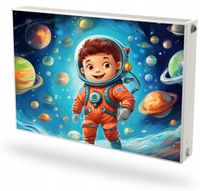 Mata magnetyczna magnes na grzejnik Fototapeta na wymiar MAŁY ASTRONAUTA