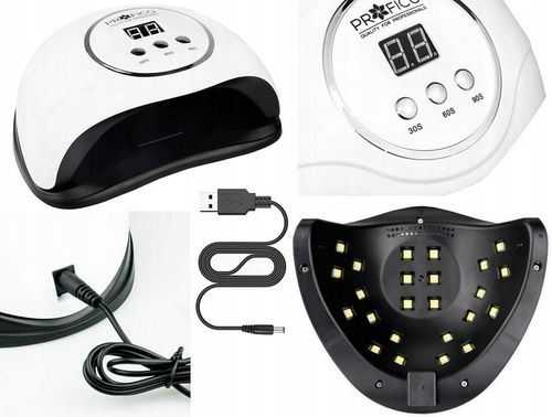 ZESTAW DO PAZNOKCI ŻELOWO HYBRYDOWY LAMPA FREZARKA na Arena.pl