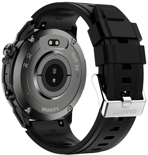smartwatch gravity czarny pasek + bransoleta gt46-1 na Arena.pl