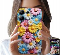 ETUI DO XIAOMI NOTE 13 5G - KOLOROWE KWIATKI, STOKROTKI FUTERAŁ CASE