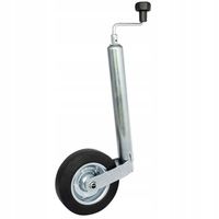 KOŁO kółko podpora PODPOROWE BEZ UCHWYTU 200kg MANEWROWE do przyczepy