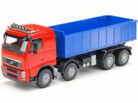 Volvo FH hakowiec czerwony z kontenerem Emek 20755