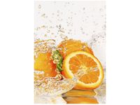 100 70CM OBRAZ PŁÓTNO POMARAŃCZA WODZIE PŁÓTNO RAMA