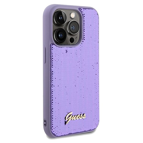 Etui Guess do iPhone 14 Pro Max, Fioletowy zdjęcie 4