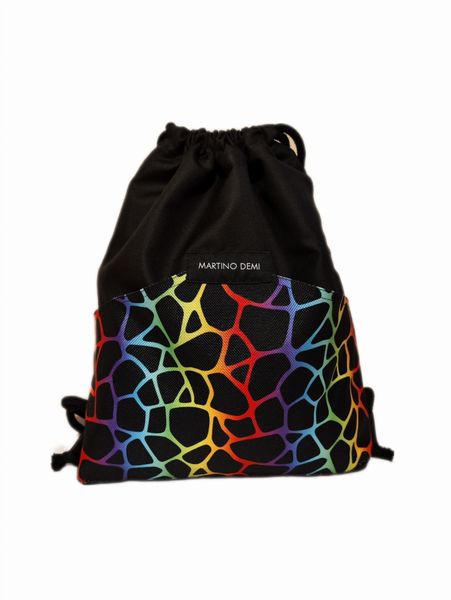 Zestaw Worek + Nerka Kolorowa Żyrafa zdjęcie 3