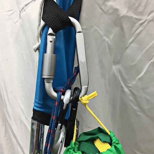 Karabińczyk karabinek montaż szekla osprzęt D-ring na Arena.pl