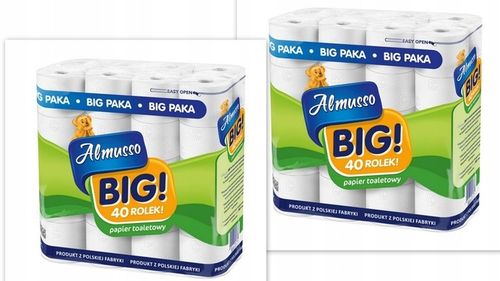 PAPIER TOALETOWY ALMUSSO BIG 3W a'40 na Arena.pl