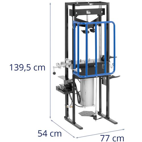 Ściągacz pneumatyczny do sprężyn 410 mm śr. 105-180 mm 1 t 8 bar na Arena.pl