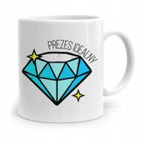Dla Prezesa Viceprezesa Kubek Prezes Idealny Z Nadrukiem Ze Zdjęciem