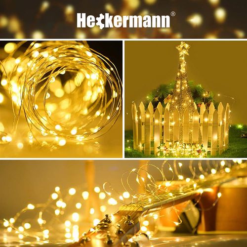 Lampki solarne Heckermann VCT-SLC-21 200LED Warm na Arena.pl