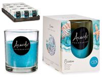 Świeca w szkle - Morski