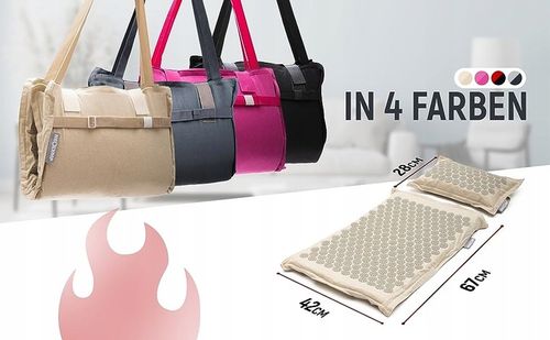 Ekologiczna Mata Do Akupresury AKUMATA ECO ZESTAW na Arena.pl