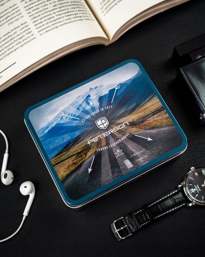 PETERSON modny portfel męski skórzany nubuk RFID na prezent na Arena.pl