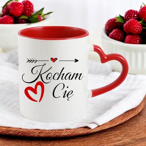 KUBEK Z NADRUKIEM PREZENT DLA ŻONY NA WALENTYNKI DZIEŃ KOBIET URODZINY na Arena.pl