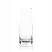 Wazon na kwiaty dekoracyjny szklany cylinder Edwanex 40 cm