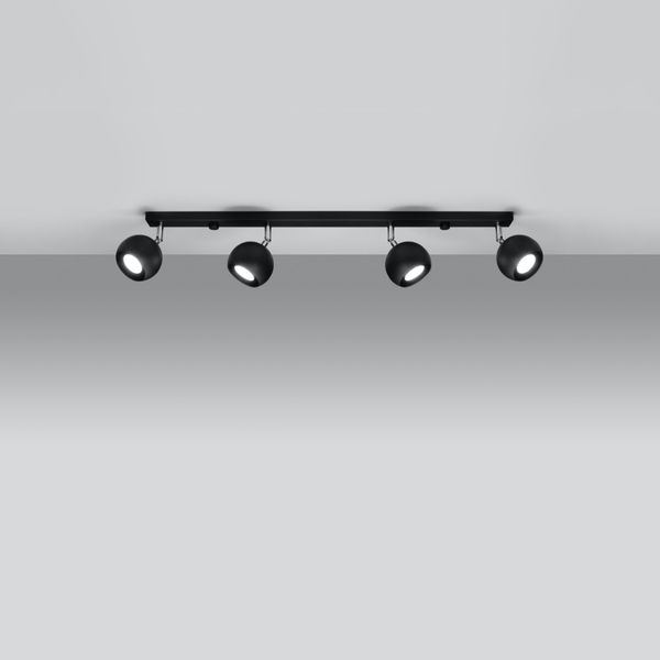 Plafon OCULARE 4L czarny zdjęcie 3