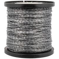 ŻYŁKA KOSY WZMACNIANA Z DRUTEM 2,4MM 100M ZBROJONA