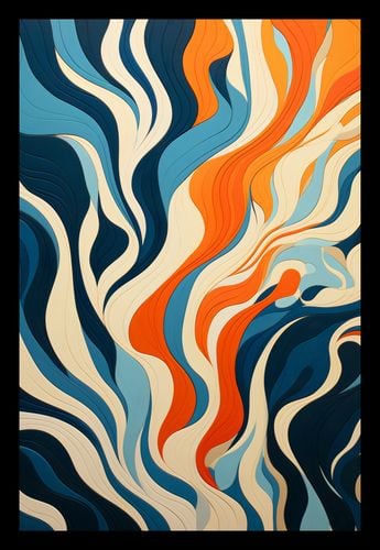 Plakat 20x30cm Oceaniczne Fale na Arena.pl
