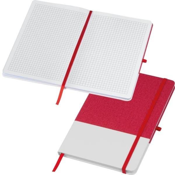 Notes A5 w dwukolorowej oprawie BARDOLINO zdjęcie 4