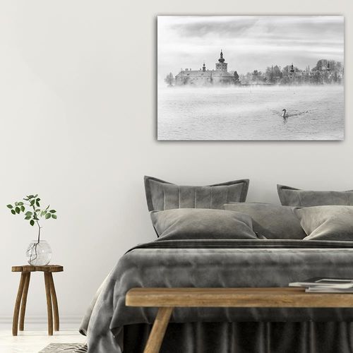 Deco Panel, Mgliste jezioro 2 90x60 na Arena.pl