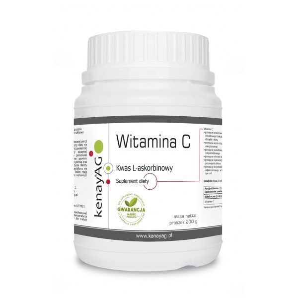 # KENAY Witamina C - Kwas Askorbinowy (200 g) zdjęcie 1
