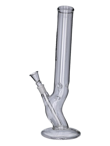 Bongo Szklane Chillout 40 cm Profilowane Fajka Wodna z Lodową Komorą na Arena.pl