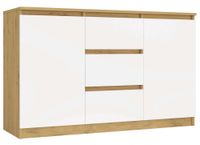 Komoda Malwa 2D3S DĄB ARTISAN BIEL