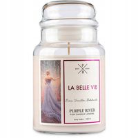ŚWIECZKA sojowa Purple River La Belle Vie 623g