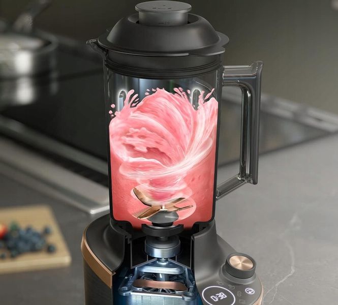 BLENDER KIELICHOWY Z MODUŁEM SOKOWIRÓWKI PHILIPS HR3770/10 +2 BIDONY TRITAN zdjęcie 4