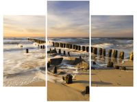 OBRAZ SUNSET PRZEMIJANIE MORZEM