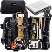 ZESTAW Wojskowy Survivalowy Przeżycia Survival Niezbędnik 32 el. Multi Tool