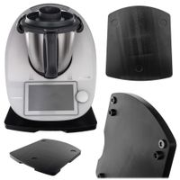 Podstawka Deska Pod Thermomix Termomiks Tm6 Tm5 Czarna Drewniana 34x28 cm
