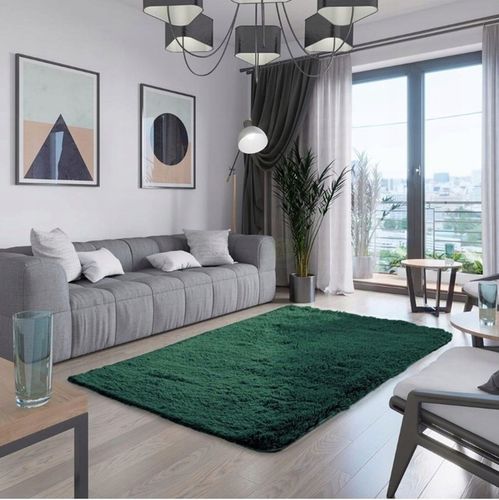 Pluszowy Dywan Shaggy Puszysty Do Salonu Miękki 140x200 Prostokąt na Arena.pl
