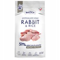 Sucha karma dla psa Baltica Adult Rabbit&Rice XS/S 3kg małe rasy