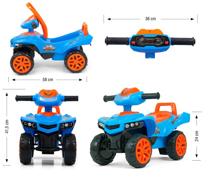 MILLY MALLY Pojazd Monster Blue zdjęcie 1