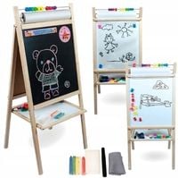 TABLICA 4w1 MAGNETYCZNA KREDOWA PAPIER LICZYDŁO