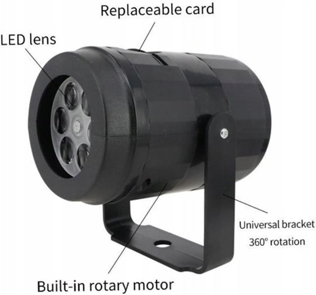Projektor Laserowy Pilot Świąteczny LED 16 wzoró zdjęcie 5