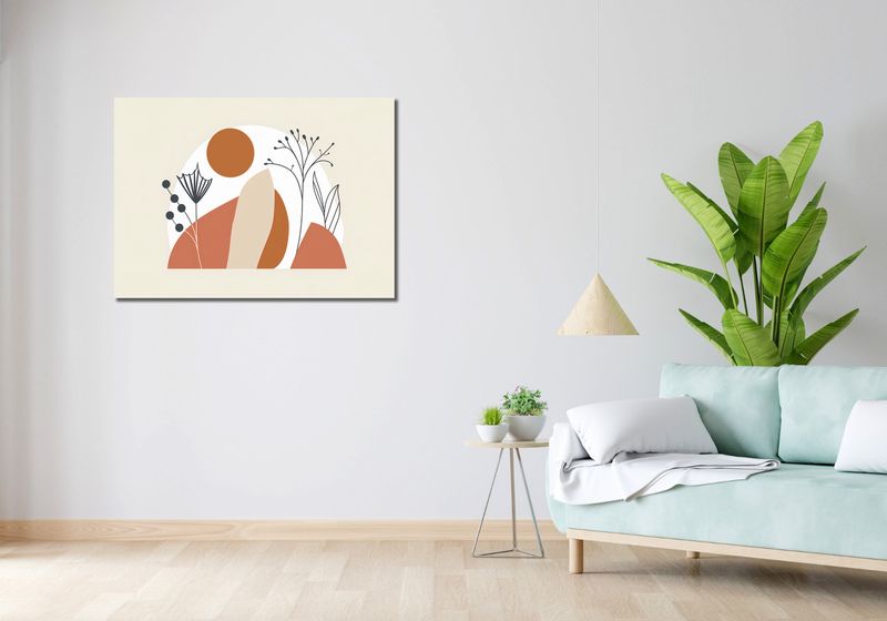 Obraz 100x70cm Organiczny Splot zdjęcie 2