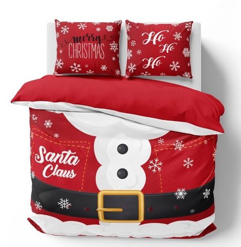 Pościel HOLENDERSKA bawełna 160x200cm ŚWIĄTECZNA-EKSKLUZYWNA Mikołaj na Arena.pl