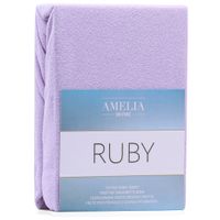 Prześcierdło Frotte AmeliaHome RUBY LILAC36 80-90x200+30
